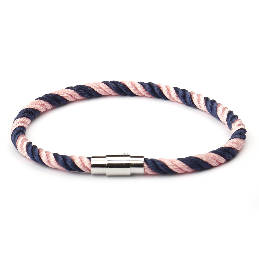 Couple Hand Rope Braided Bracelet, Creative Unisex Design