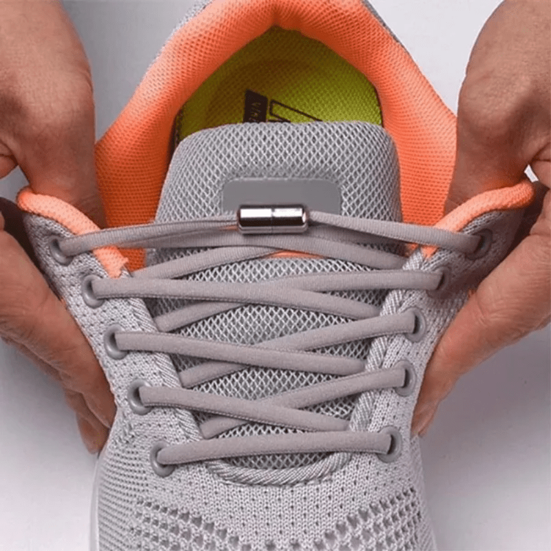Tie free Elastic Laces Sneakers Magic Lace Locks One Size - Temu