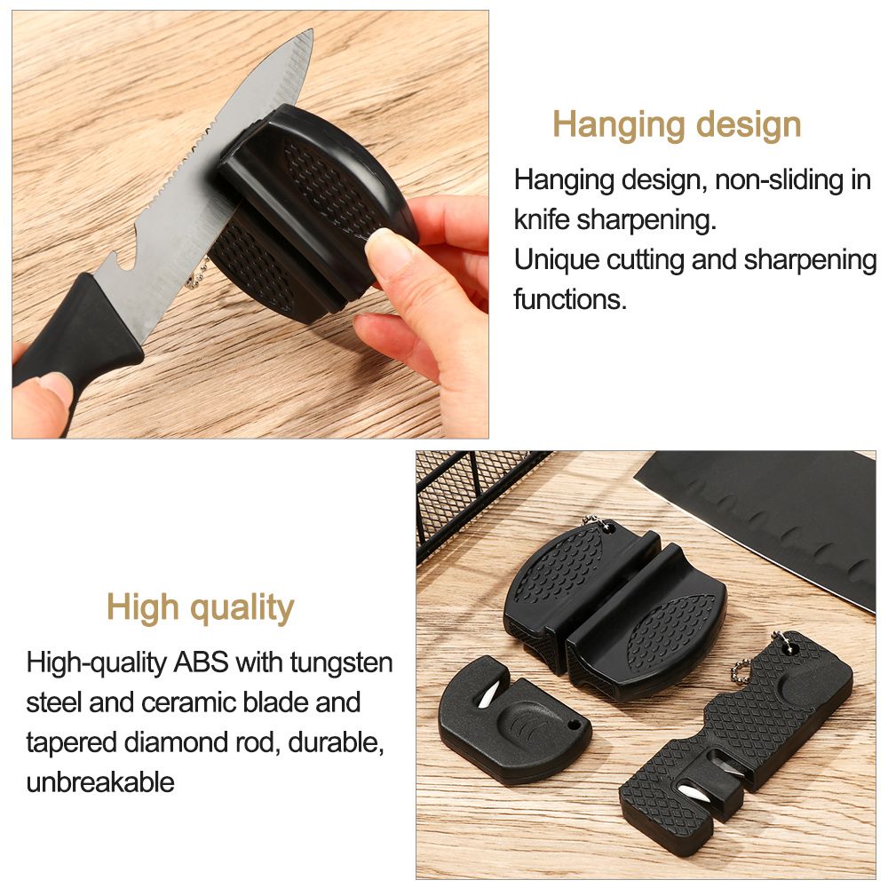 Pocket Knife Sharpener Ceramic Diamond Carbide Whetstone Temu