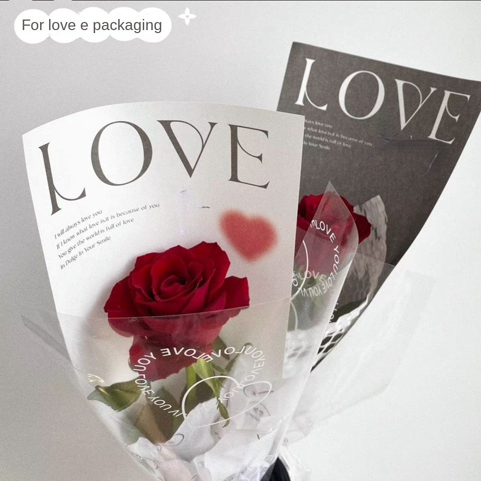 20pcs Love Heart Packaging Handmade Paper Gift Wrapping Paper