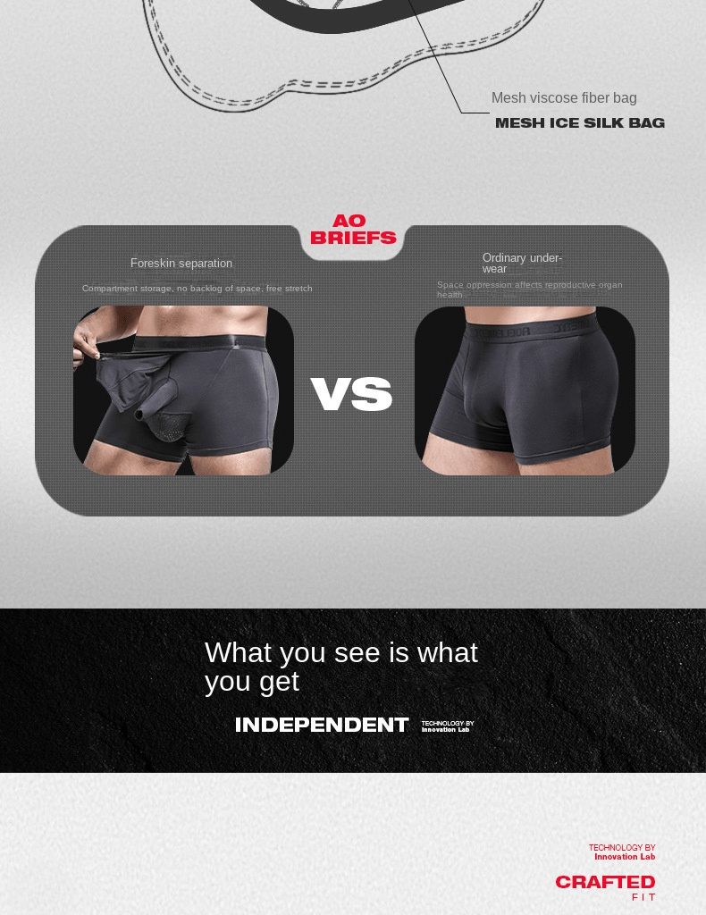 1pc Mens Sexy Bulge Pouch Underwear Elephant Trunk Underwear