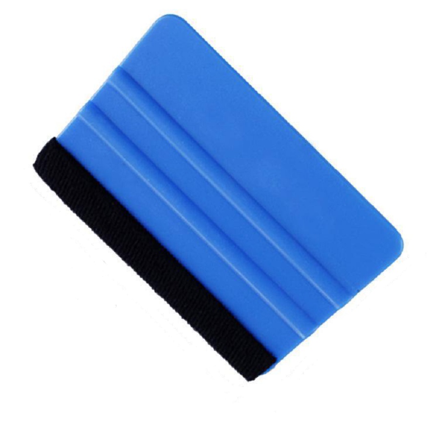 Vinyl Squeegee With Felt Edge And Black Fabric Stiffener Ideal For Crafts,  Graphic Decals, And Window Tinting From Blanksub_009, $1.14