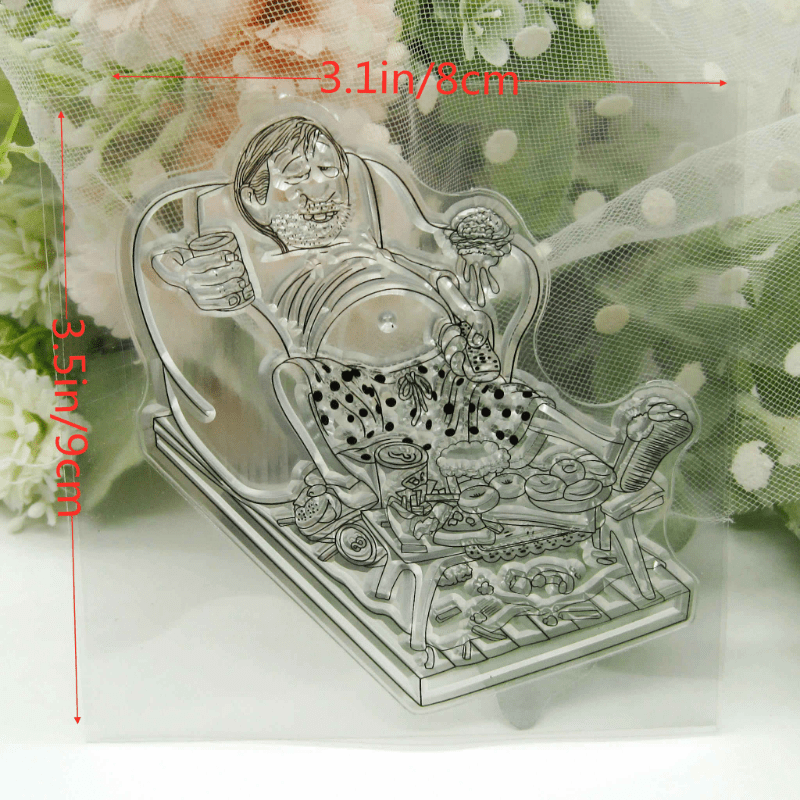 German star stamp Clear Stamp for Scrapbooking Transparent Silicone Rubber  DIY Photo Album Decor H25 - AliExpress