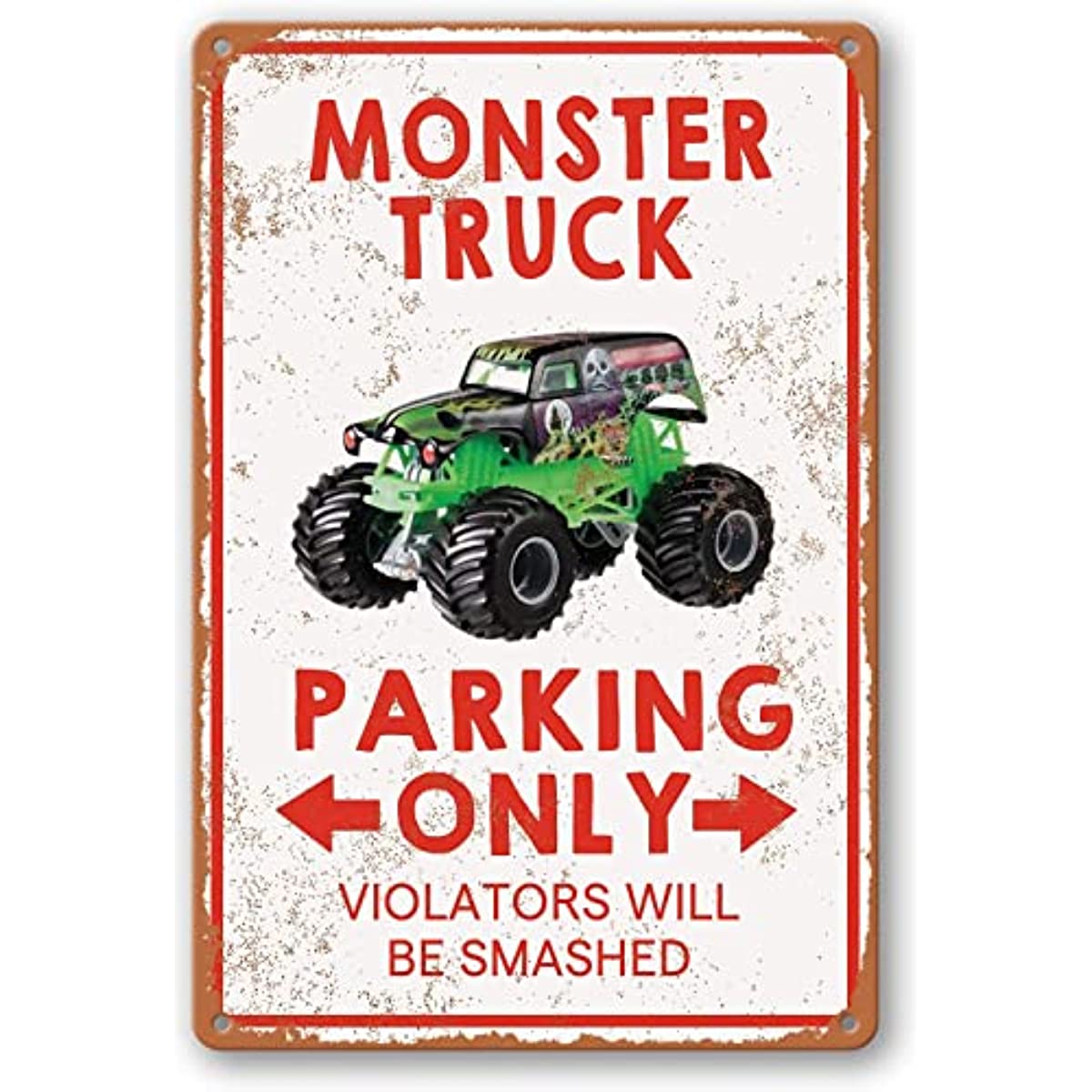 24pcs Monster Truck Big Cars Party Favors Pailles En Plastique