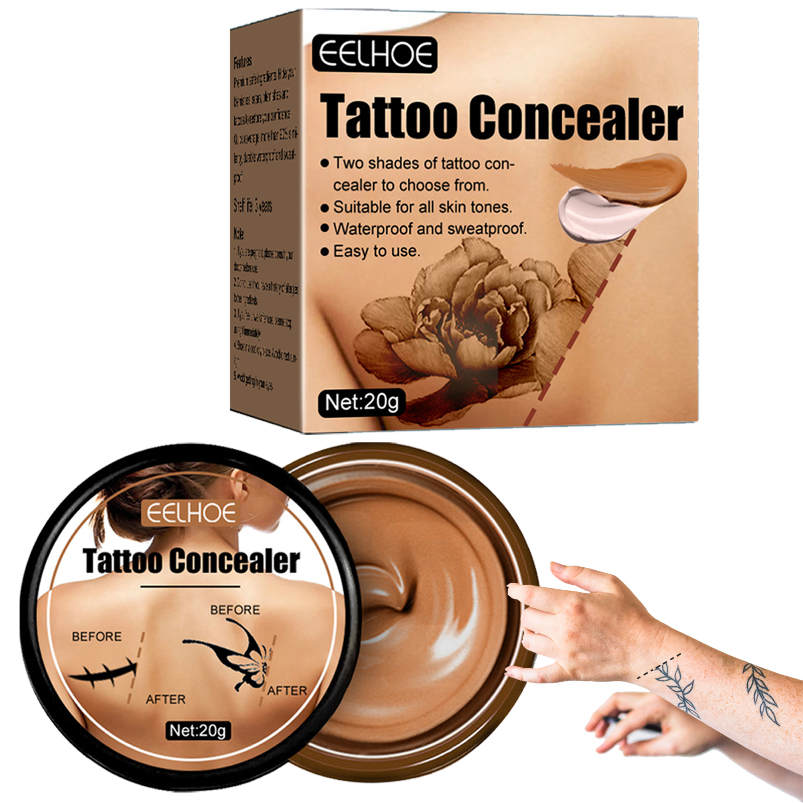 Tattoo Concealer Waterproof