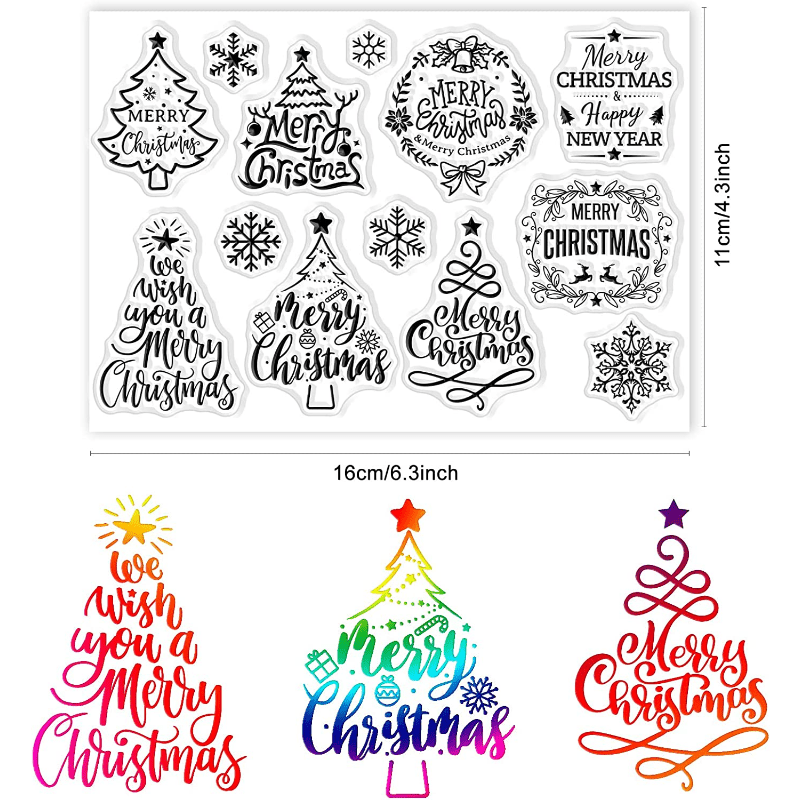 Nutcracker Silicone Clear Stamps Guards Transparent Stamps for Holiday  Greeting Cards Making DIY Scrapbooking Photo Album Decoration Paper Craft 