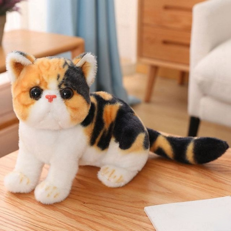 Peluche Gato Realista