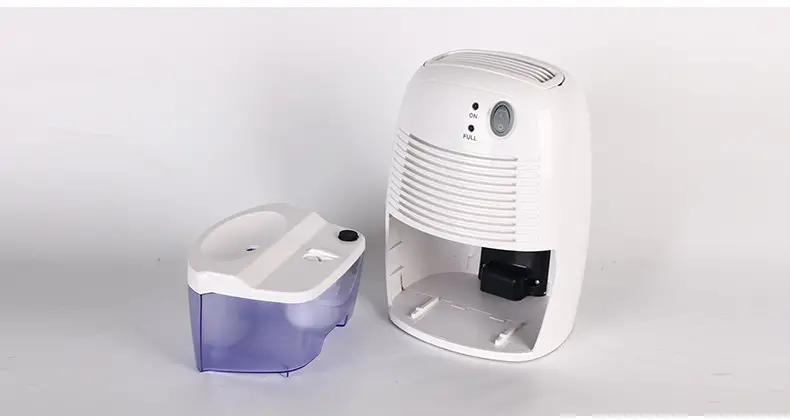1pc 500ml portable mini dehumidifier for home kitchen bedroom caravan office garage bathroom basement eliminates damp mould and moisture compact and easy to use details 2