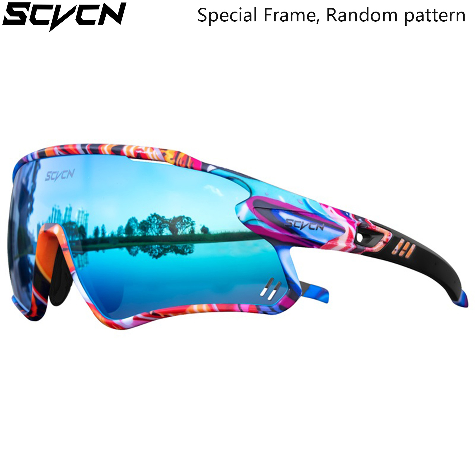 Cycling Glasses With 3 Lens Special Frame With Random - Temu Italy