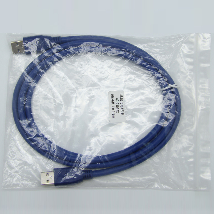 Super Speed Usb 3 0 Extension Cable Male Male Blue Black Temu