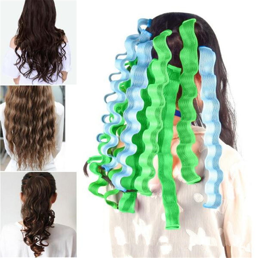 10 Heatless Bendable Hair Rollers No Heat, Soft Curls, Perm Rods, Wave  Formers For Styling From Cn900986868, $8.85
