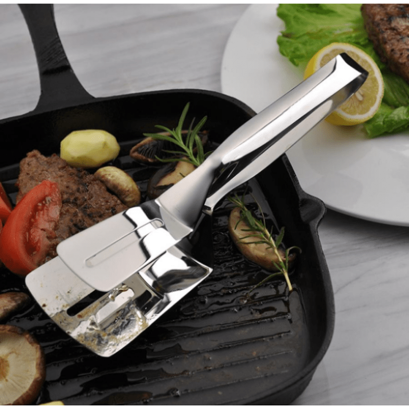 1pc/2pcs Stainless Steel Multi-functional Bread Clip, Steak Clip