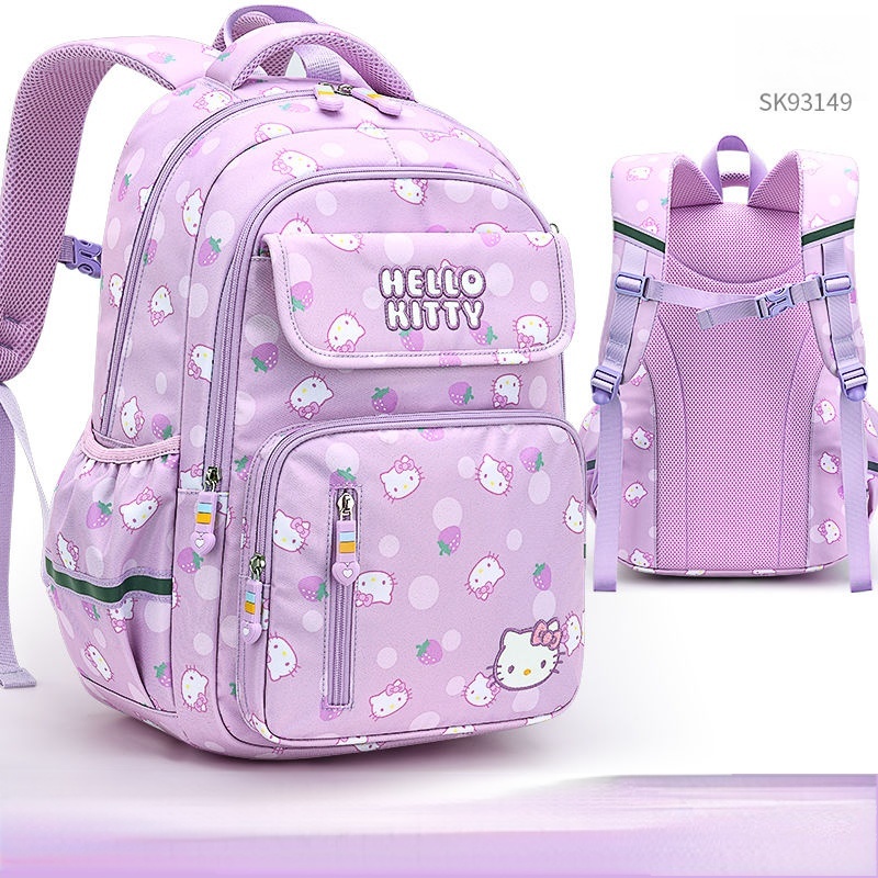 HelloKitty Hello Kitty Mochila De Escuela Primaria, Mochila De Protección  De Columna Para Niñas De 6 A 8 Años, Mochila Para Niñas - Temu Spain