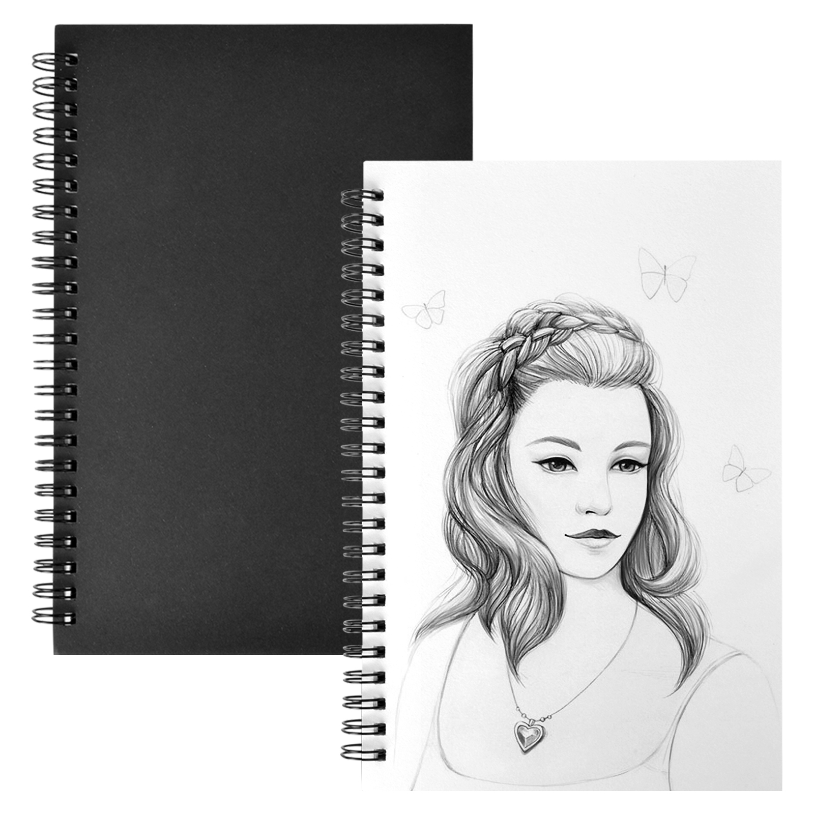 Black A5 Sketchbook
