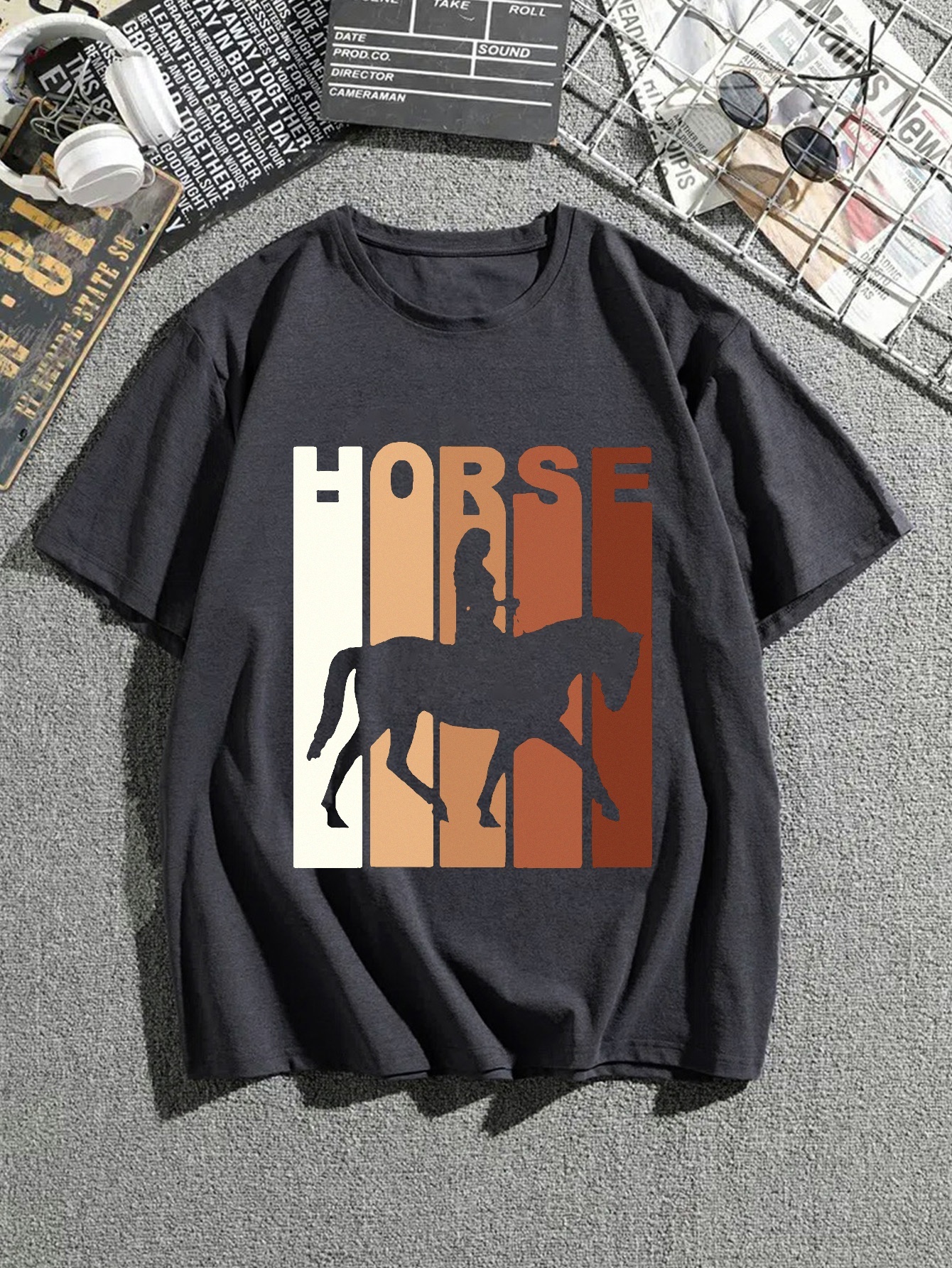 horse graphic tees