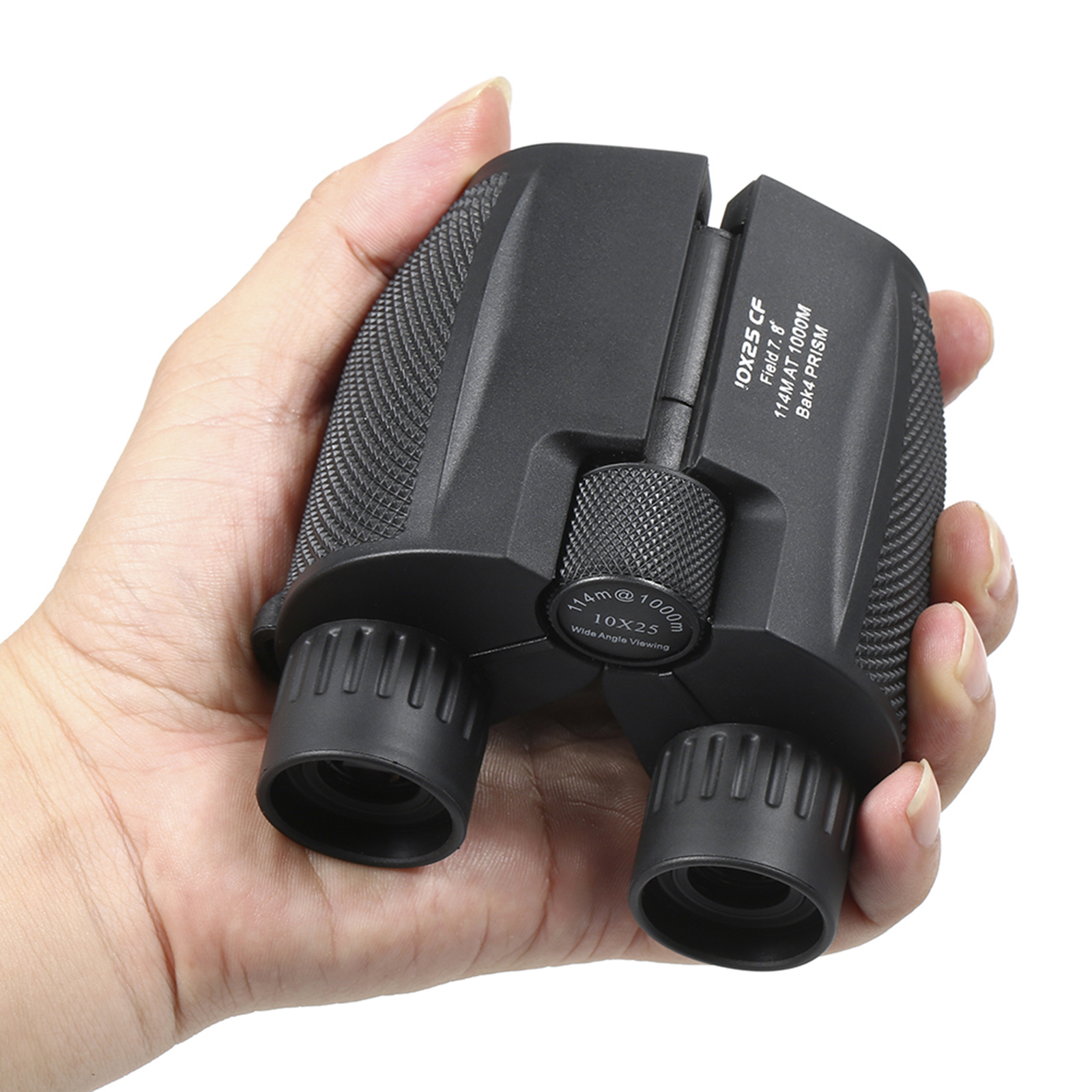 Professional Binoculars 10x25 Bak4 Prism High Powered Binocular