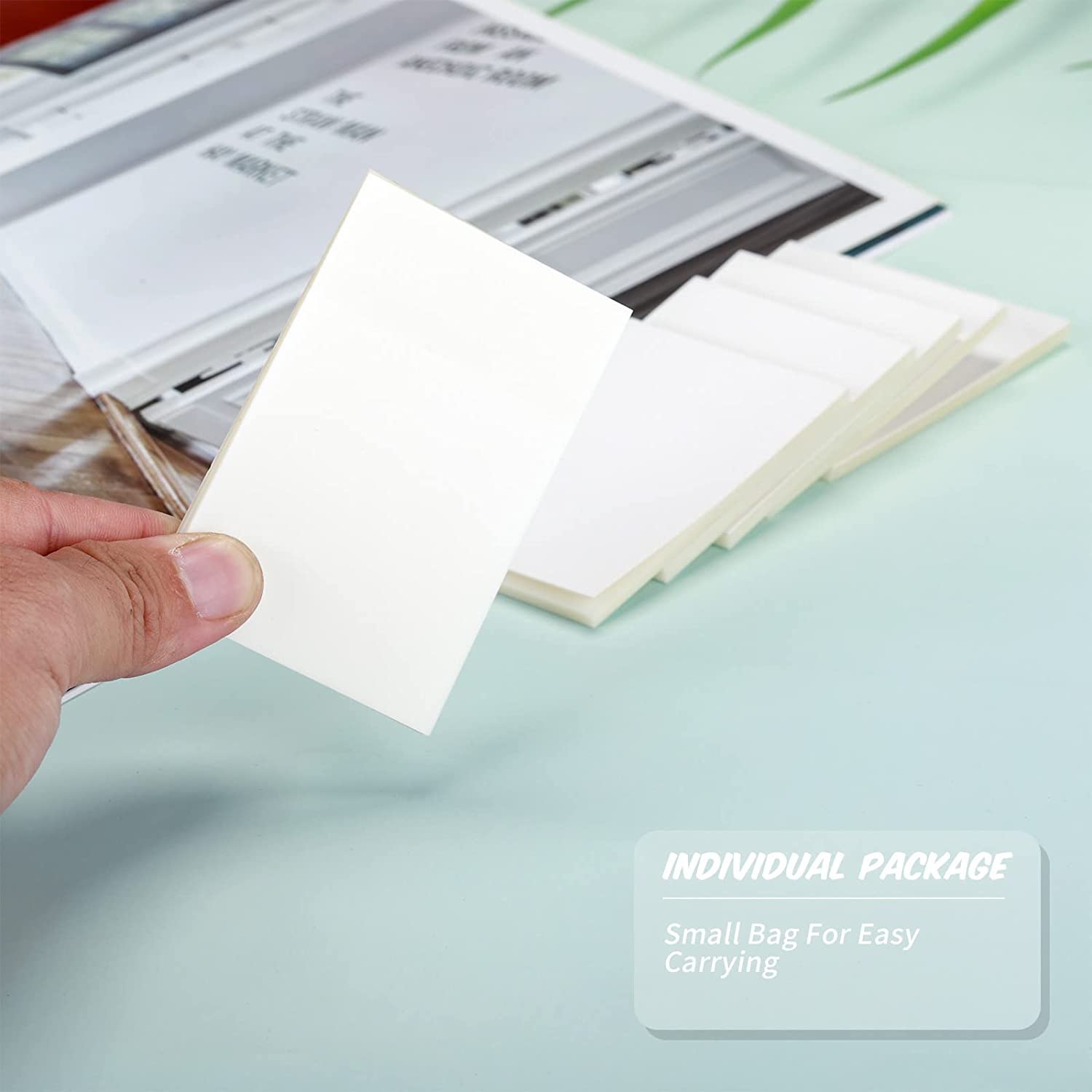 Transparent Sticky Notes Waterproof Self Adhesive Clear - Temu