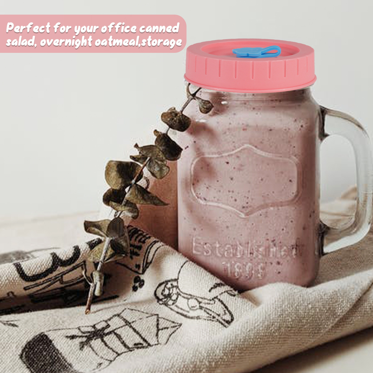 Durable Leak proof Plastic Lids For Colorful Canning Jars Temu