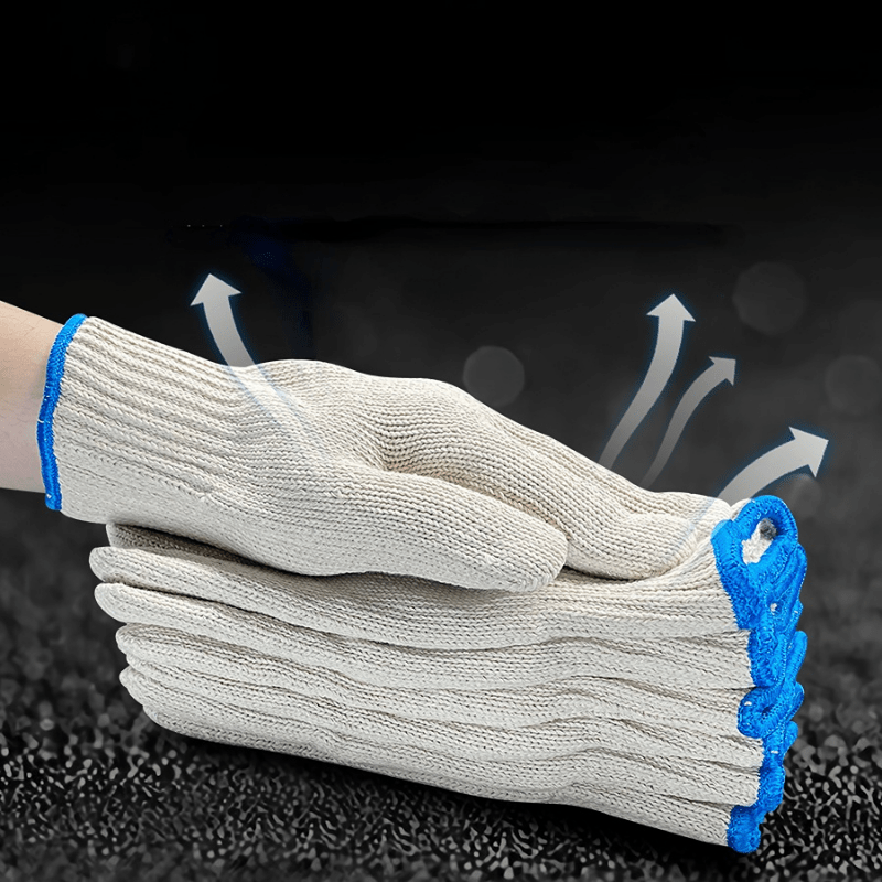 Safety Work Gloves cotton Thread Dispensing Gloves - Temu