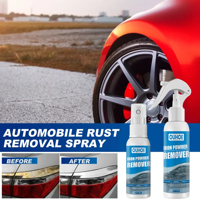 Eliminate Rust Instantly Iron Powder Oxide Remover Spray For - Temu