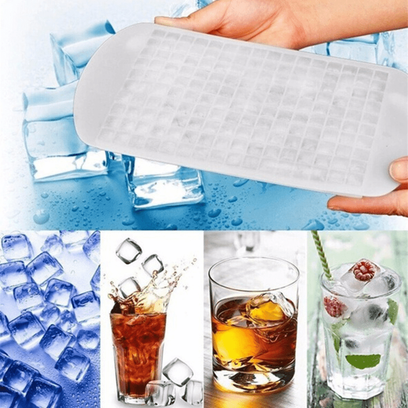 Ice Cube Maker Molds 6 Grids Mini Small Trays Silicone Bar Whiskey