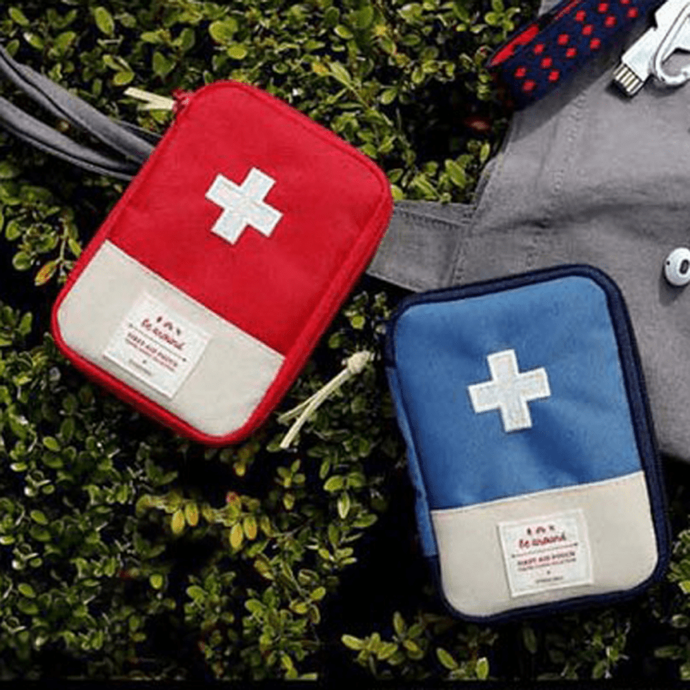 Cute Mini Portable Medicine Bag First Aid Kit Medical Emergency
