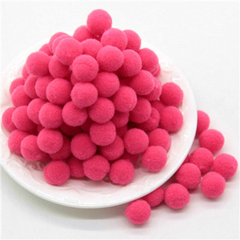 160Pc Pompoms for DIY material colorful pom pom balls yarn pom pom