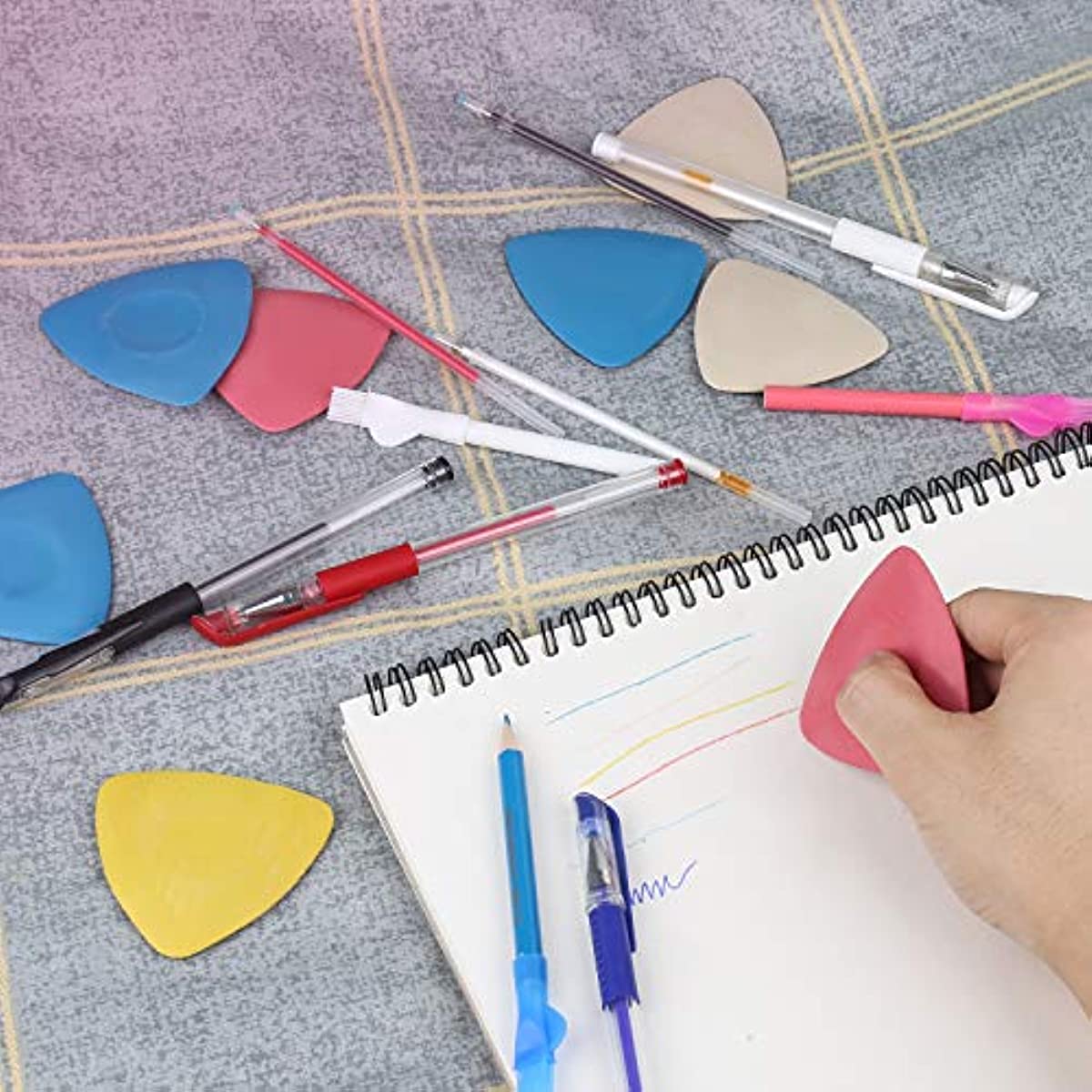 Buy 10PCS Professional Tailor Chalk Triangle Fabric Marker Chalk Sewing  Patchwork Marker Clothing Pattern Sewing Accessories Online - 360  Digitizing - Embroidery Designs
