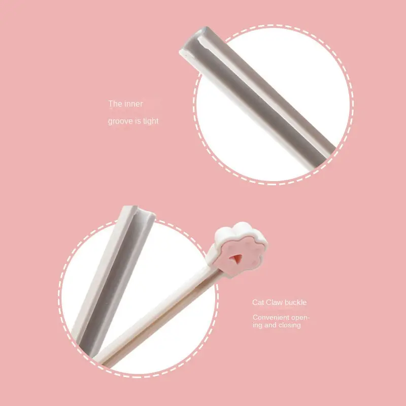 6pcs cat paw sealing clip kawaii cat claw shape potato chip snack clamp moisture proof clamp bagged food sealing clip plastic bag packaging clips 2