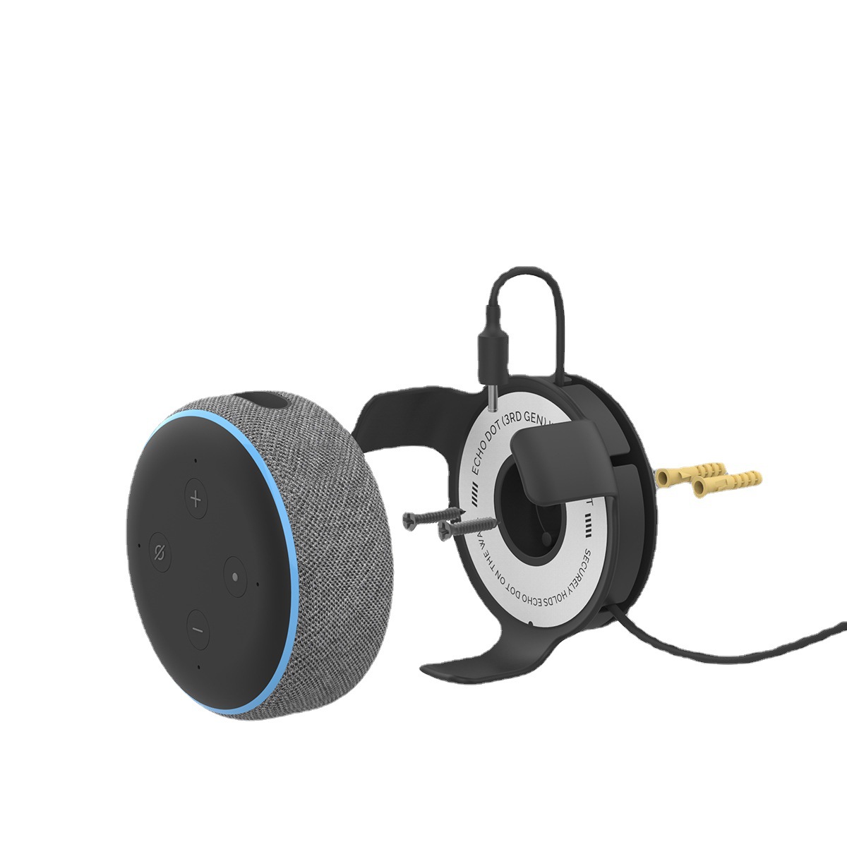 Soporte de pared para Alexa Echo Dot 3rd / Google Home Mini