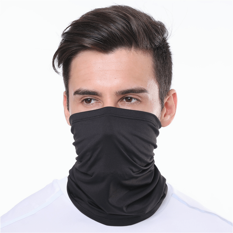 Men's Breathable Sunscreen Face Cover: Elastic Windproof - Temu Canada