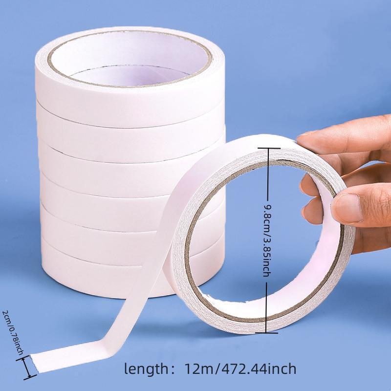 STOBOK 9 Rolls Double Sided Adhesive Tape Double Side Adhesive Tape Office  Tape Double Sided Tape for Clothes Double Sided Mounting Tape Craft Double  Sided Tape DIY Adhesive Tapes Student - Yahoo Shopping