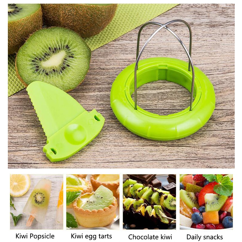 Kiwi Cutter Kitchen Detachable Creative Fruit Peeler Salad Cooking Tools  Lemon Peeling Gadgets Kitchen Gadgets and Accessories