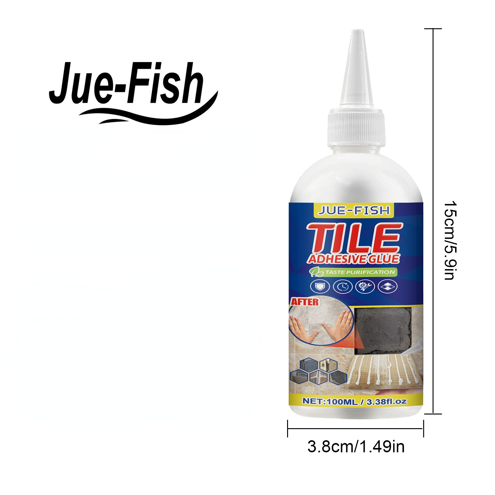 Tile Repair Glue Quick-drying Ceramic Glue Falls Off Empty Drum Repair Tile