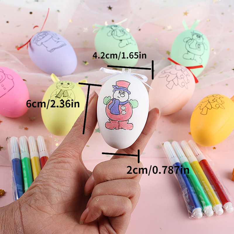 Easter Eggs, Teens Painting Kit, Diy Novelty Easter Festival Colorful Egg,  Gifts For Teens, Easter Party Supplies, Holiday Accessory - Temu