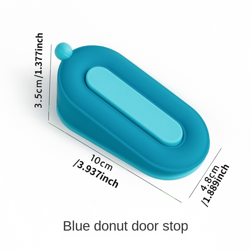 1 Set Movable Door Stops With Storage Holder Detachable Flexible Wear