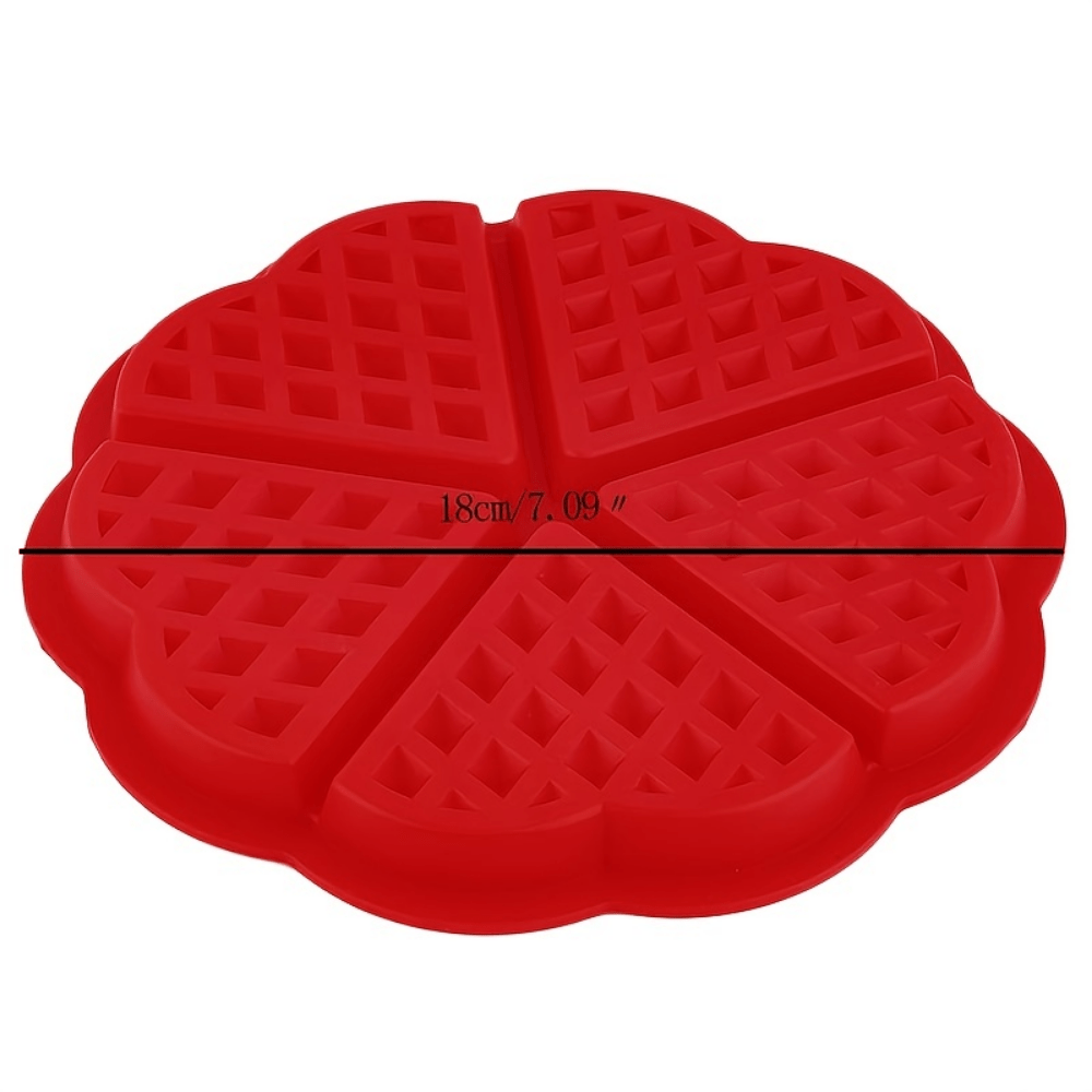 1pc   silicone waffle muffin and cake mold diy baking tool for perfectly cooked   and  