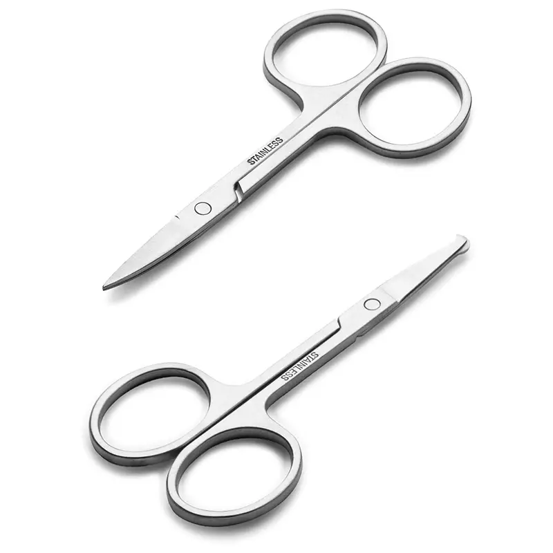 Facial Hair Small Grooming Scissors For Adult Eyebrow Nose - Temu