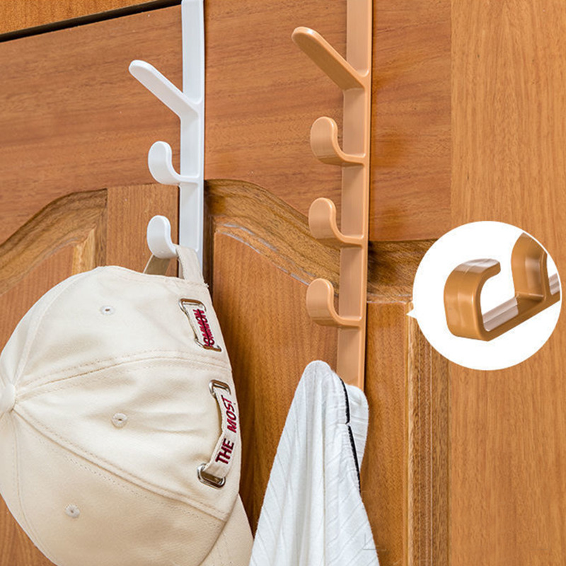 1 Pack Over The Door Purse Clip Hanger Hat Rack Storage Organizer Holders Hook, Size: 1Pcs Over The Door Purse Clip Hanger, White