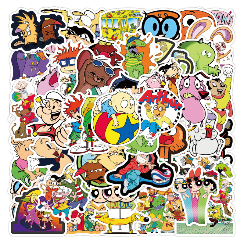 Top 35+ objets de dessins animés des années 90 super stylés, nostalgie  quand tu nous tiens