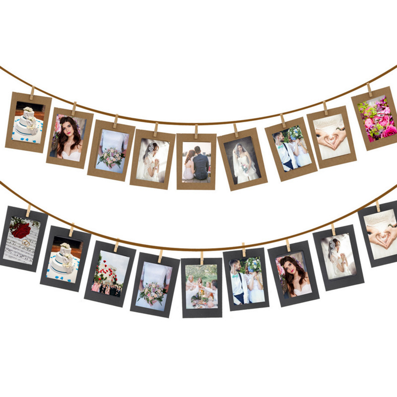 Picture Hanging String Clips