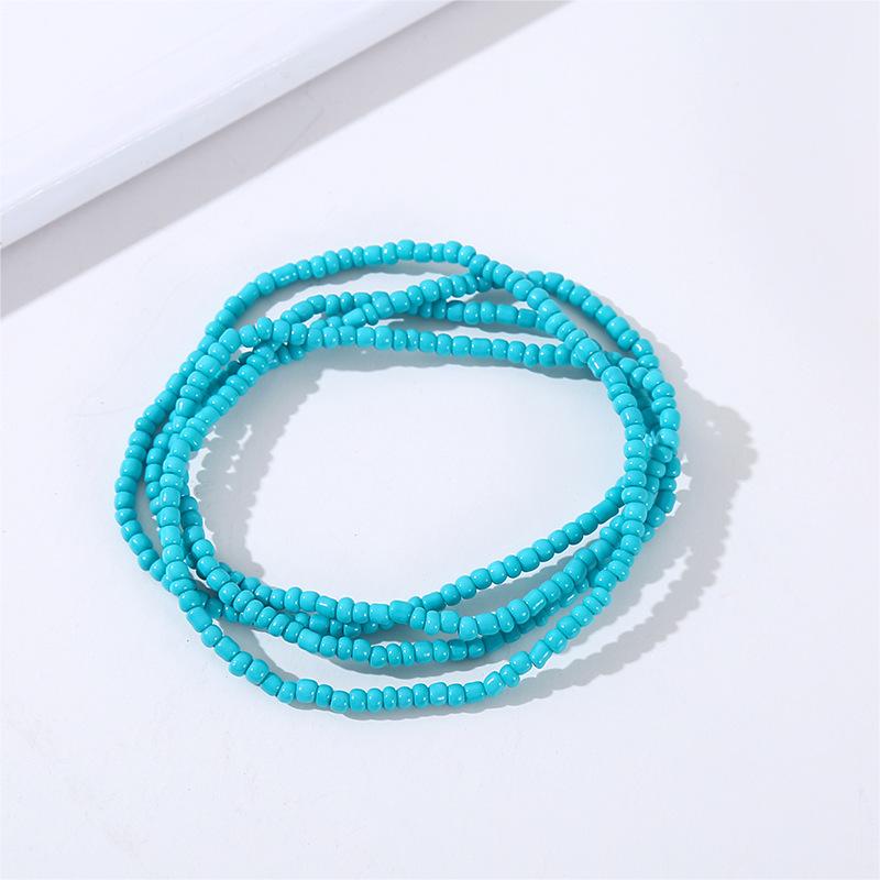 12 x Elastic Waist Bead Chains Summer Belly Beads Colourful African Bikini  Jewellery Chains for Women and Girls, Beads, Glass, Beads, Beads, Pearl