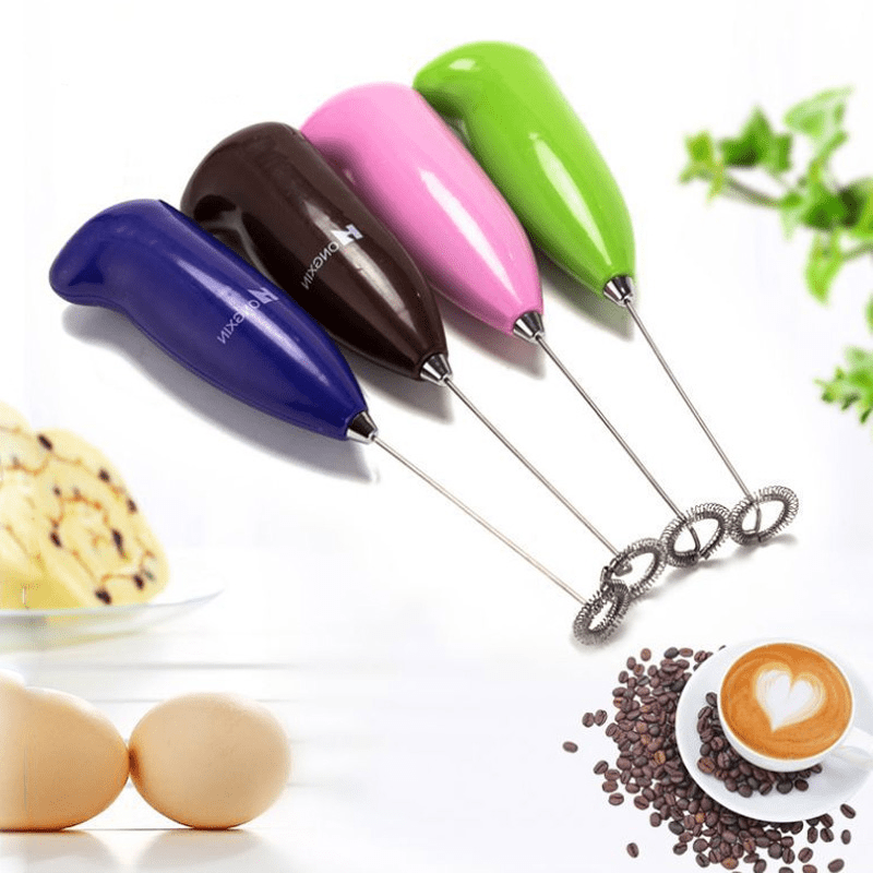 Electric Handheld Egg Beater Mixer Blender for Coffee, Drinks 