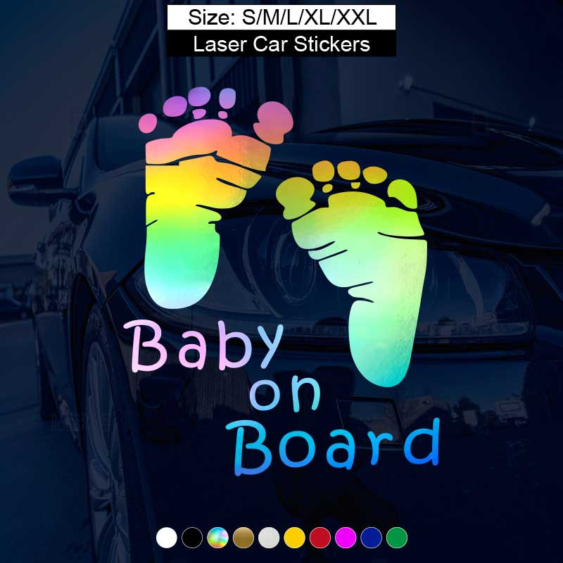 Car Stickers Cute Baby Board Car Styling Motorcycle Sticker - Temu
