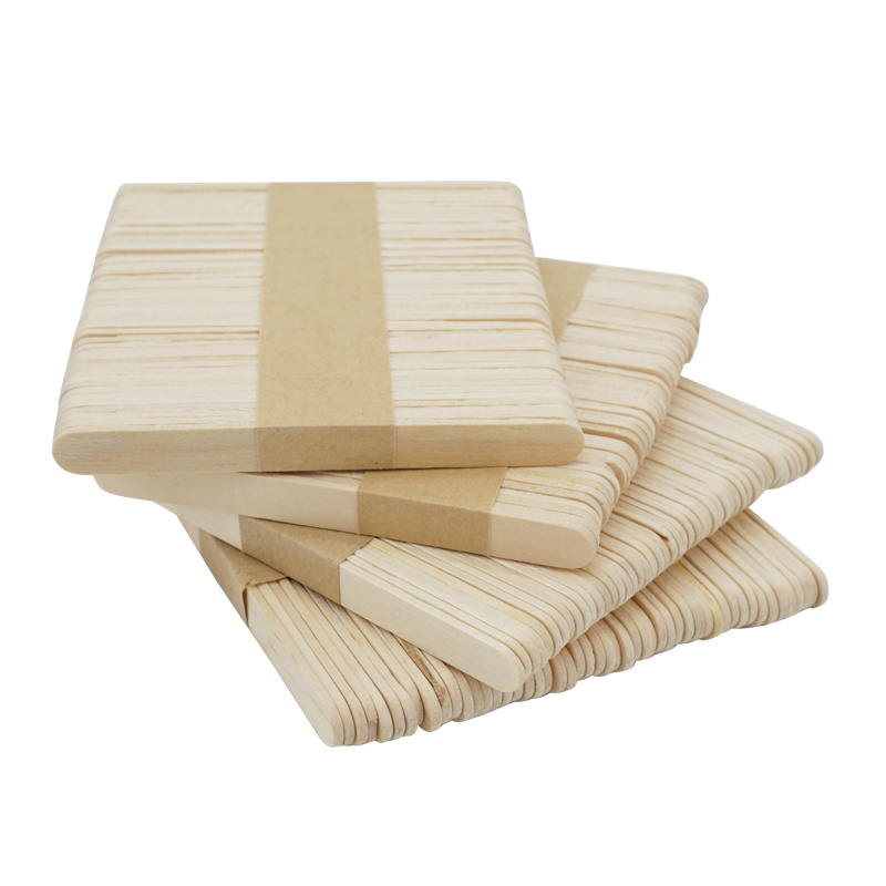 Natural Wooden Ice Cream Popsicle Sticks Perfect For - Temu