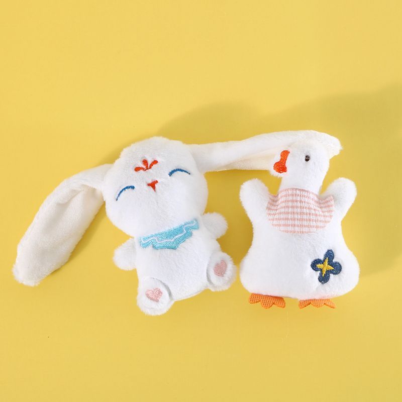 1pc Cartoon Duck Design Pet Plush Toy For Cat Rabbit Duck With Bell Cat Toy  | Shop Now For Limited-time Deals | Temu