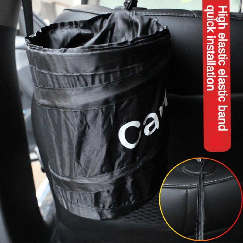 1pc Waste Basket Trash Can Litter Container For Car Portable Hanging Garbage  Bag 15 20cm For Trucks Car Rv Car Interior Accessories Automotive Temu  New Zealand