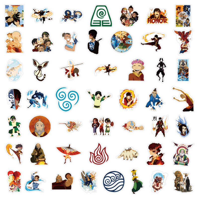 Cartoon Avatar Graffiti Stickers Add Some Fun To Your Diy - Temu