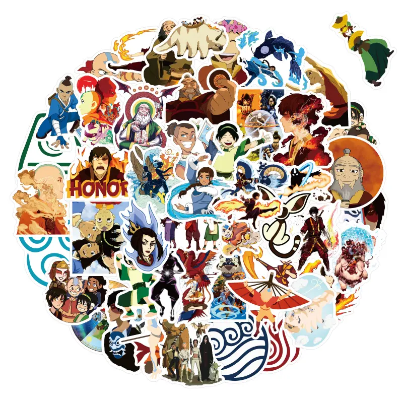 Cartoon Avatar Graffiti Stickers Add Some Fun To Your Diy - Temu