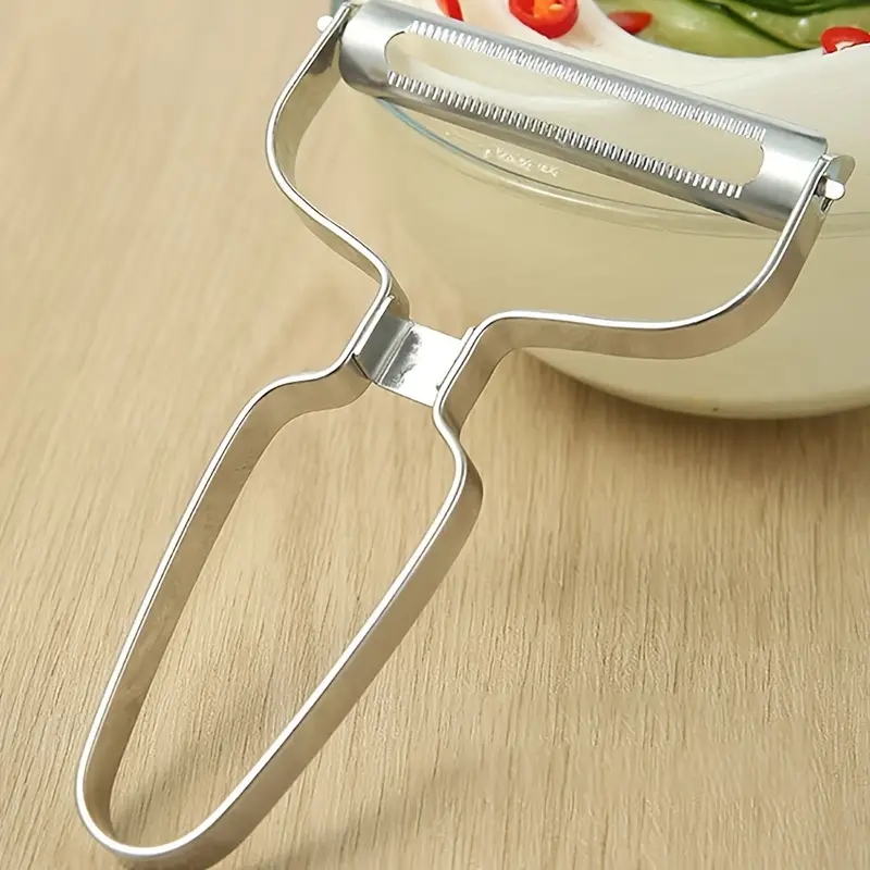 1pc Stainless Steel Peeler For Kitchen, Multi-use Fruit